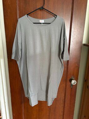 Lularoe Grey Tunic Top, Size L